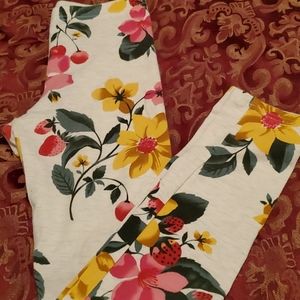 Flower leggings